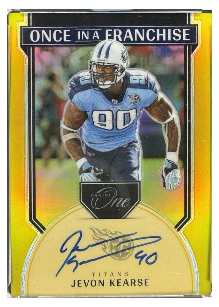 2024 Panini One Once in a Franchise Autographs Jevon Kearse #355 card