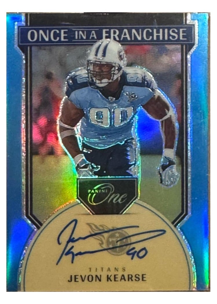 2024 Panini One Once in a Franchise Autographs Jevon Kearse #355 card