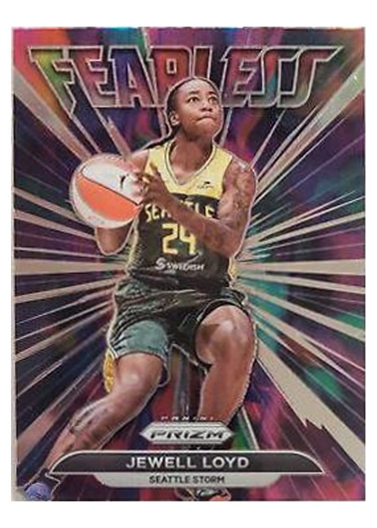 2022 Panini Prizm WNBA Fearless Jewell Loyd #10 card