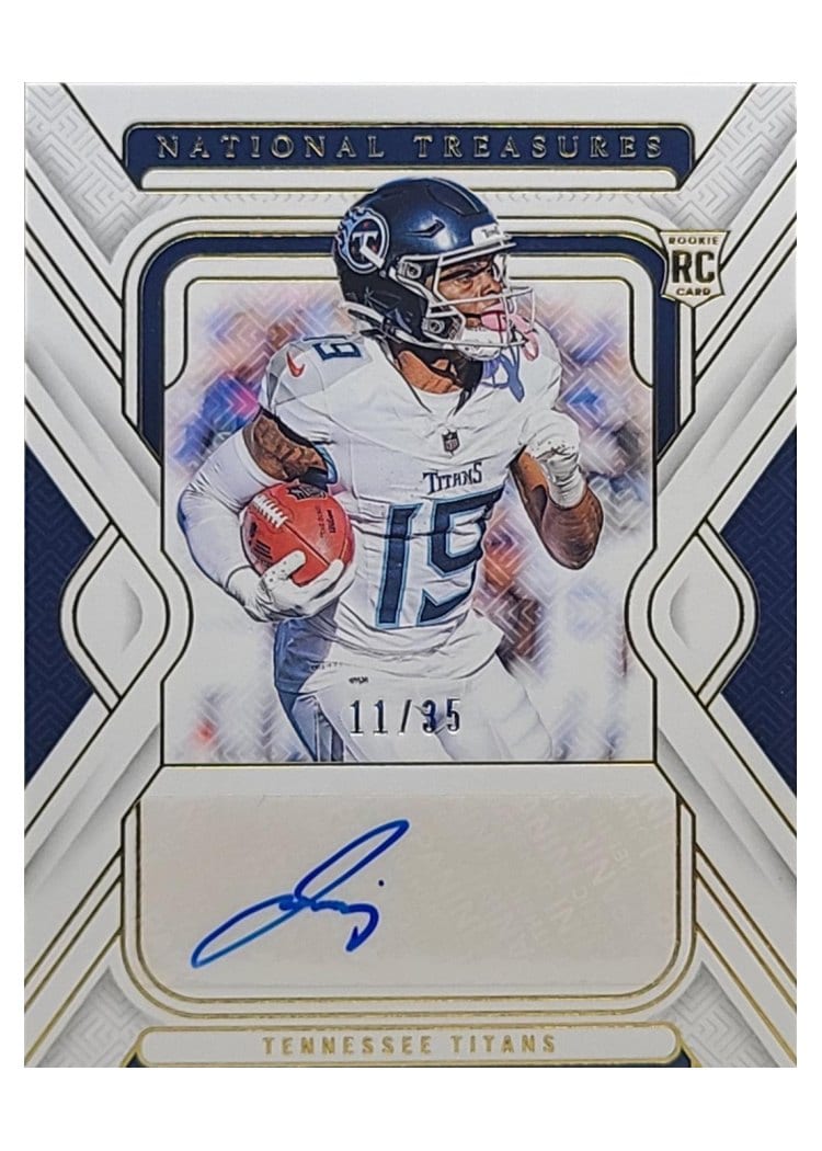 2024 Panini National Treasures Base Set Jha'Quan Jackson #131 card