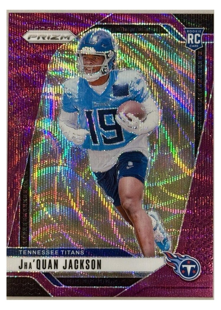 2024 Panini Prizm Base Set Jha'Quan Jackson #352 card