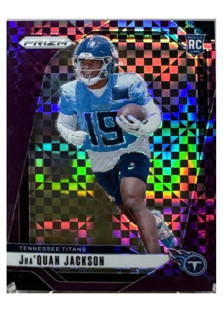 2024 Panini Prizm Base Set Jha'Quan Jackson #352 card