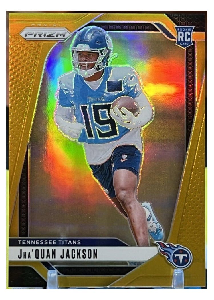 2024 Panini Prizm Base Set Jha'Quan Jackson Gold #352