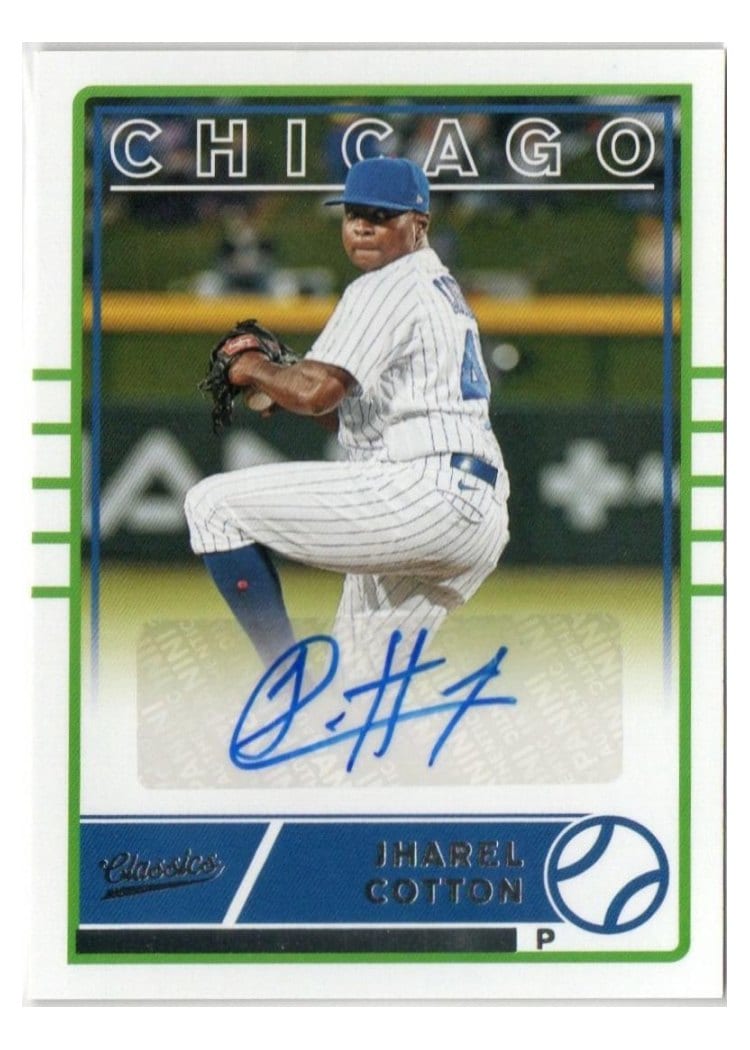 2020 Panini Chronicles Classics Autographs Jharel Cotton #CA-JC card