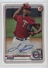2020 Bowman Prospect Autographs Jhoan Duran #PA-JD
