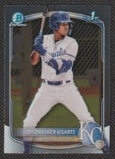 2025 Bowman Chrome Prospects Jhonayker Ugarte #BCP-123