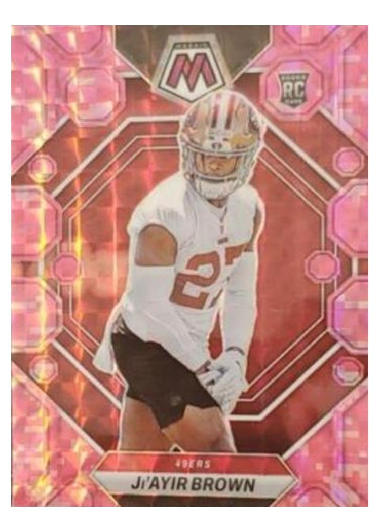 2023 Panini Mosaic Base Set Ji'Ayir Brown #334 card