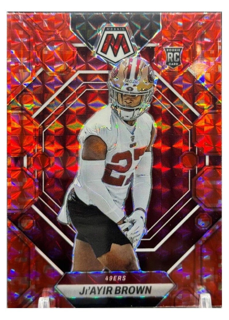 2023 Panini Mosaic Base Set Ji'Ayir Brown #334 card