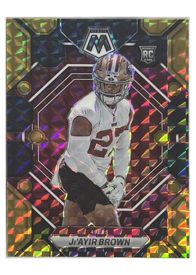 2023 Panini Mosaic Base Set Ji'Ayir Brown #334 card