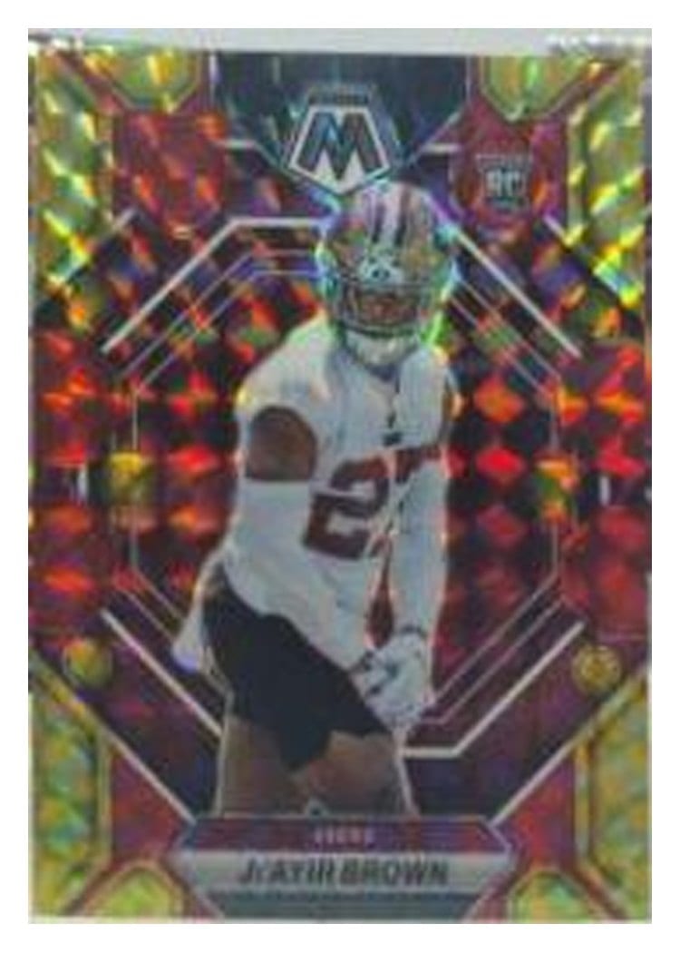 2023 Panini Mosaic Base Set Ji'Ayir Brown #334 card