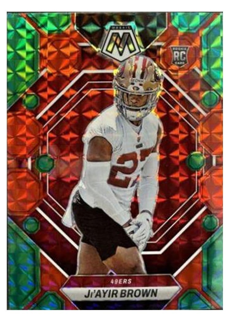 2023 Panini Mosaic Base Set Ji'Ayir Brown #334 card