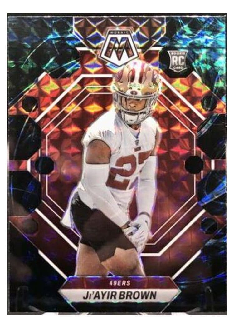 2023 Panini Mosaic Base Set Ji'Ayir Brown #334 card