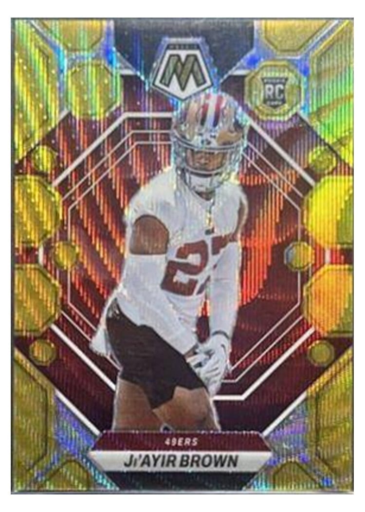 2023 Panini Mosaic Base Set Ji'Ayir Brown #334 card