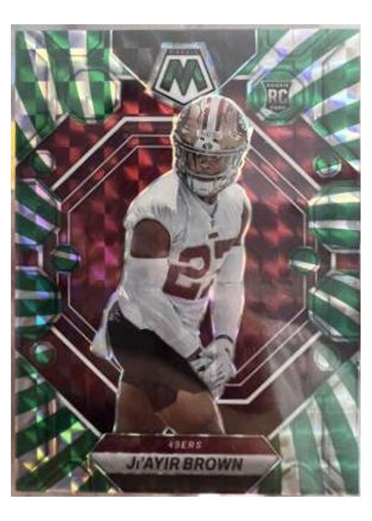 2023 Panini Mosaic Base Set Ji'Ayir Brown #334 card