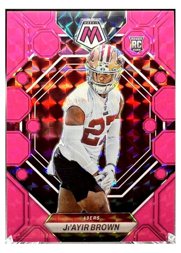 2023 Panini Mosaic Base Set Ji'Ayir Brown #334 card