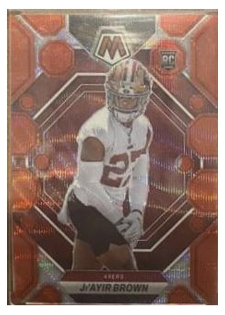 2023 Panini Mosaic Base Set Ji'Ayir Brown #334 card