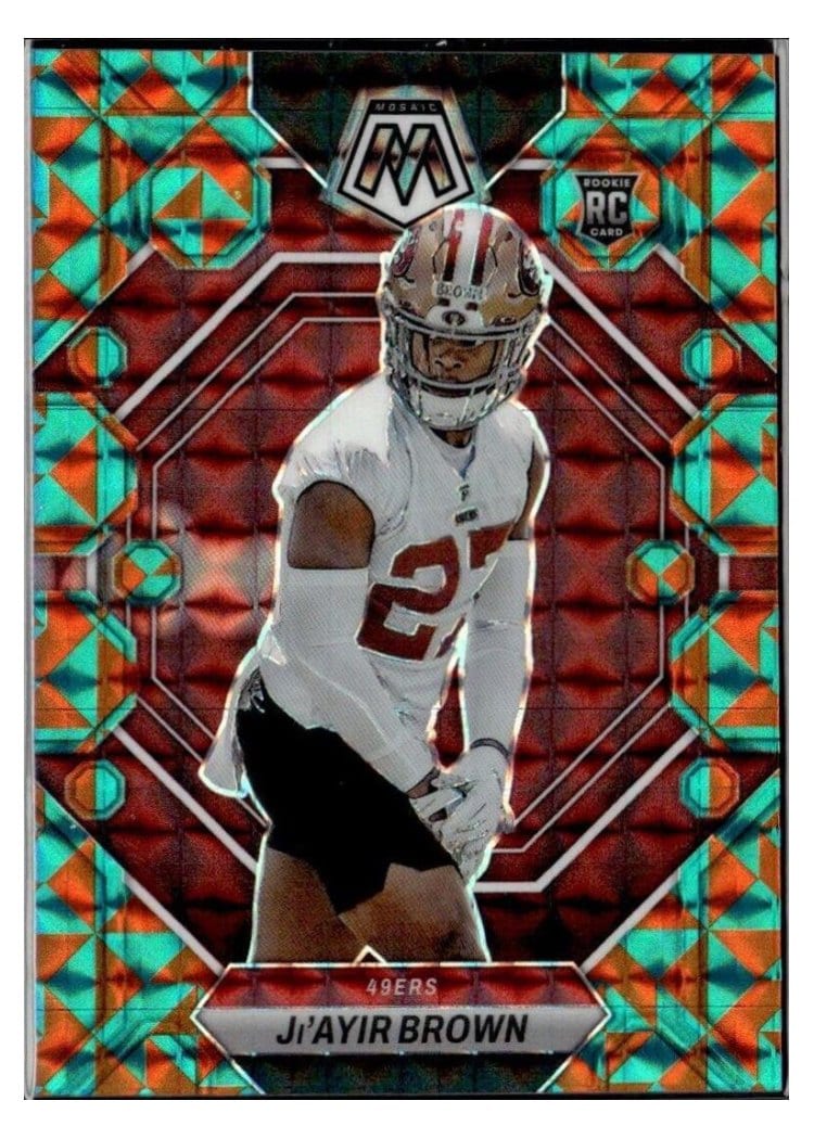 2023 Panini Mosaic Base Set Ji'Ayir Brown #334 card