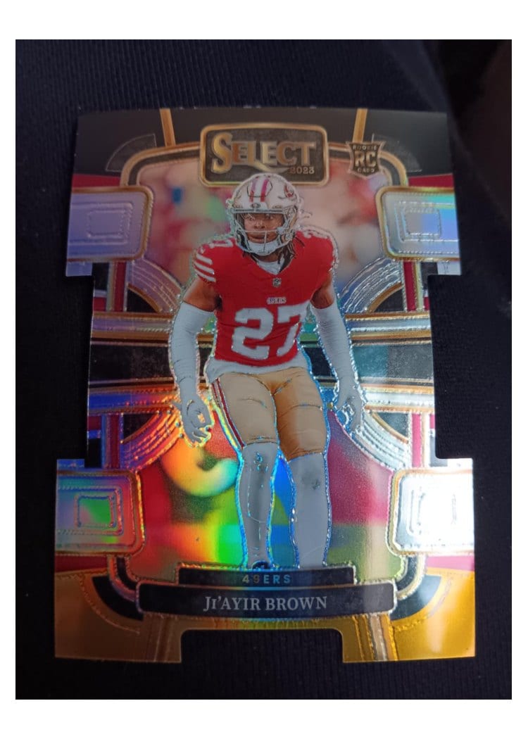 2023 Panini Select Base Set Ji'Ayir Brown #91 card