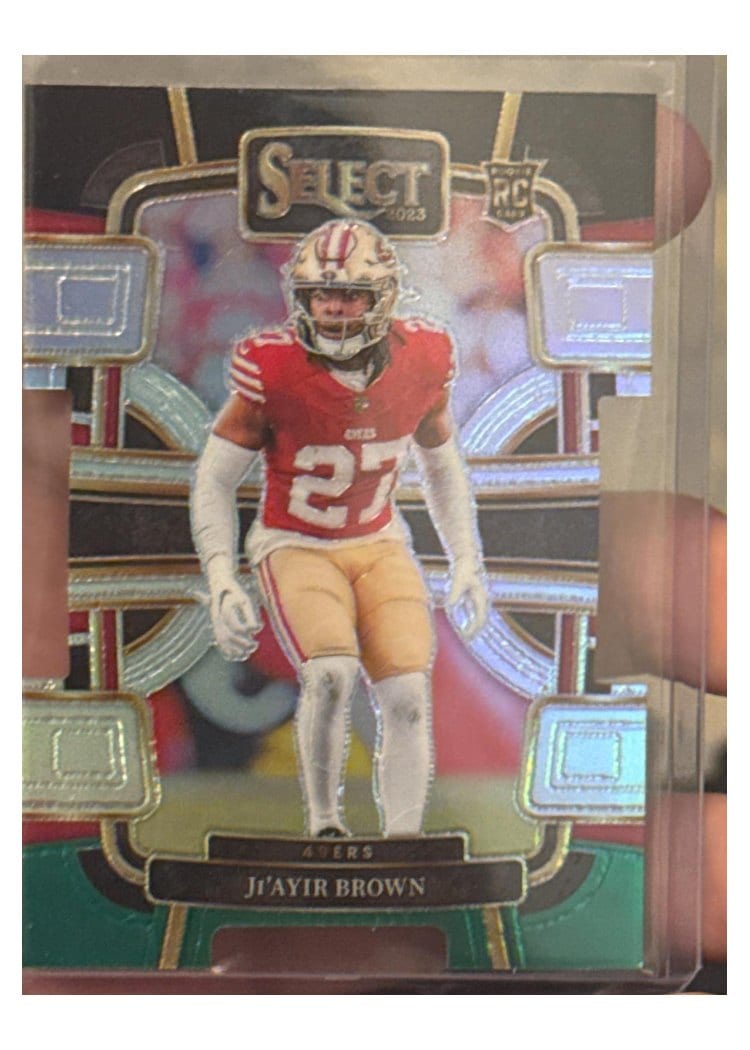 2023 Panini Select Base Set Ji'Ayir Brown #91 card