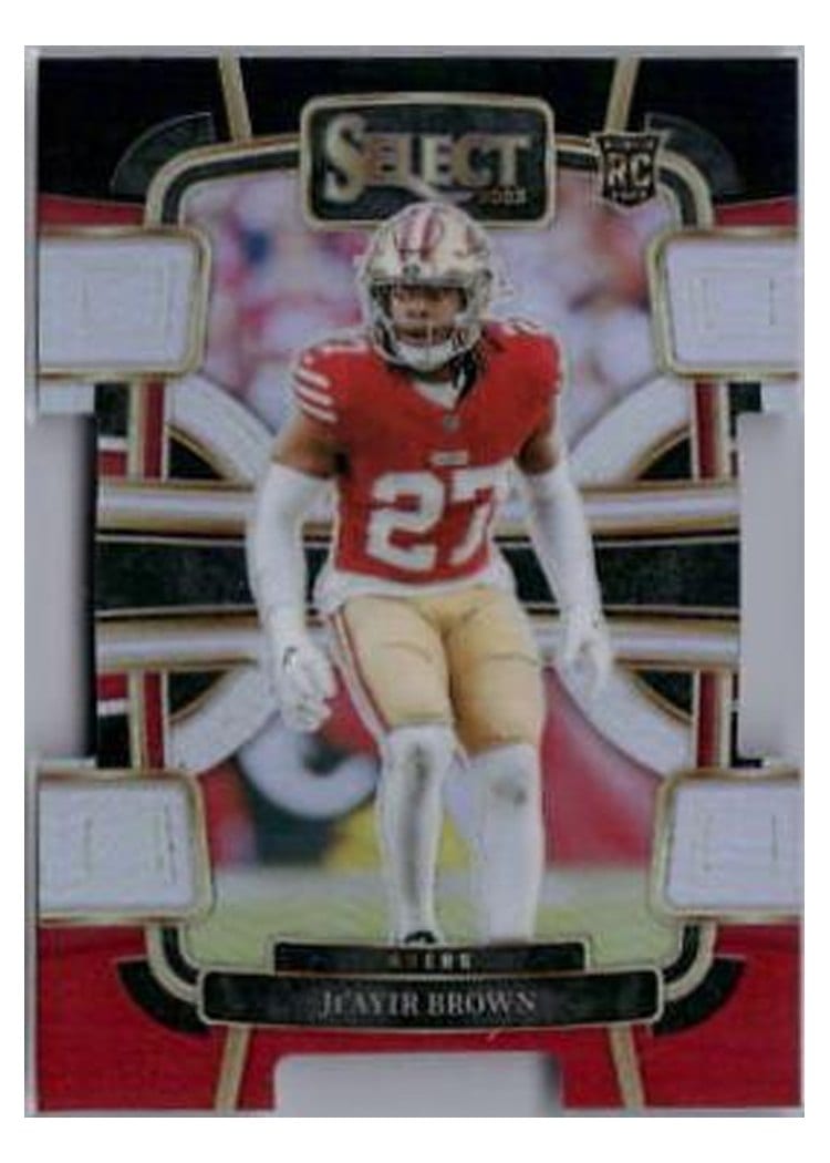 2023 Panini Select Base Set Ji'Ayir Brown #91 card