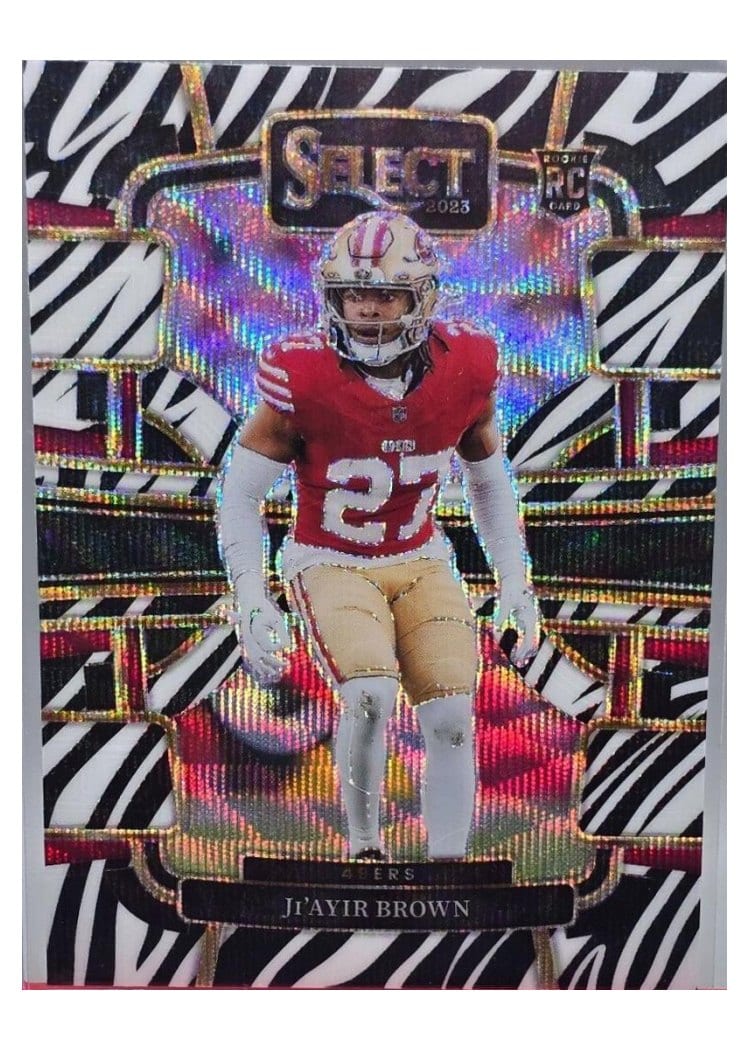 2023 Panini Select Base Set Ji'Ayir Brown #91 card