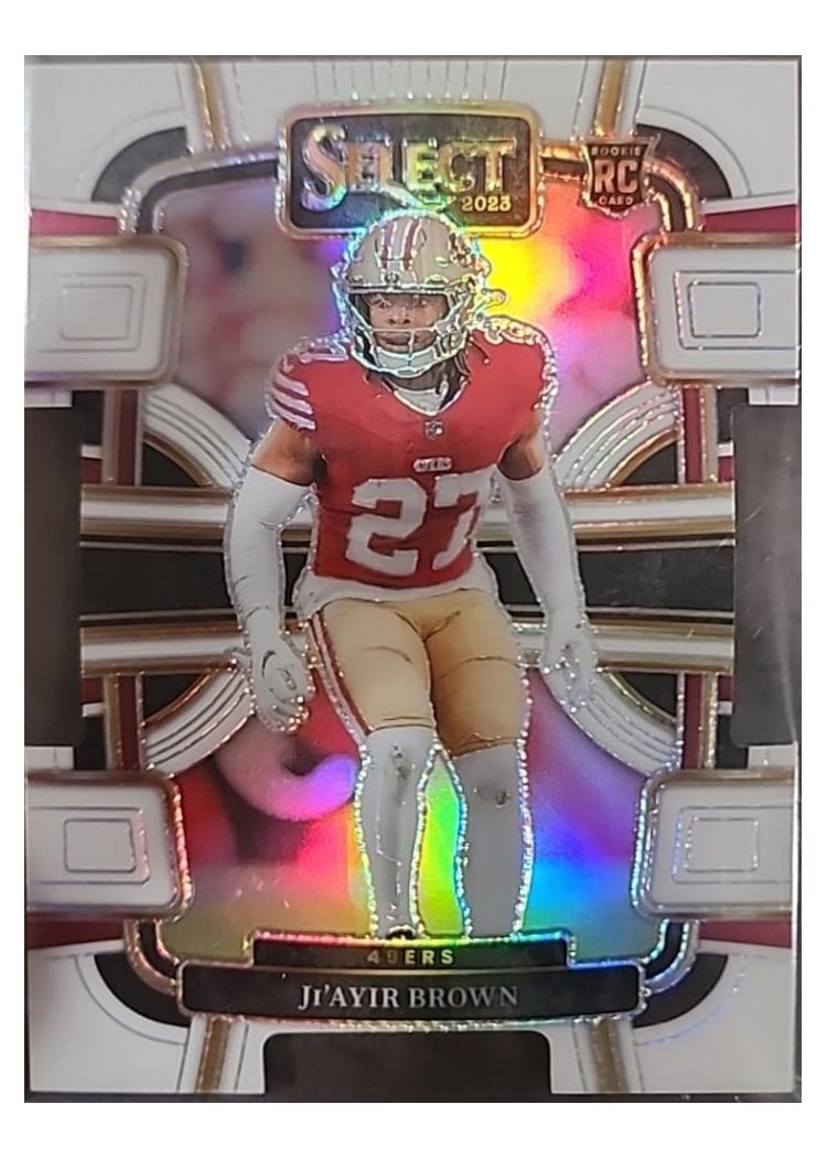 2023 Panini Select Base Set Ji'Ayir Brown #91 card