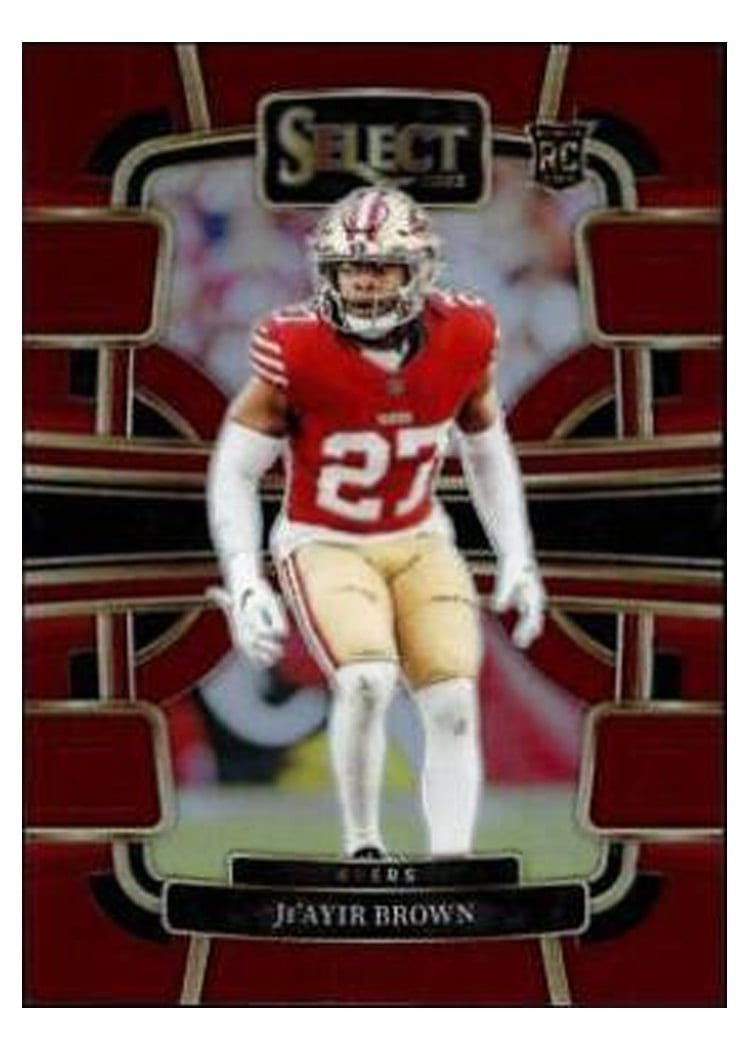 2023 Panini Select Base Set Ji'Ayir Brown #91 card