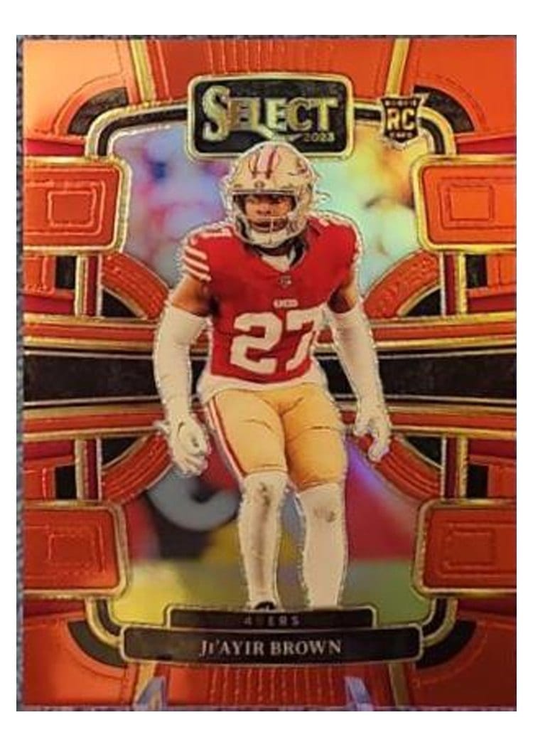 2023 Panini Select Base Set Ji'Ayir Brown #91 card