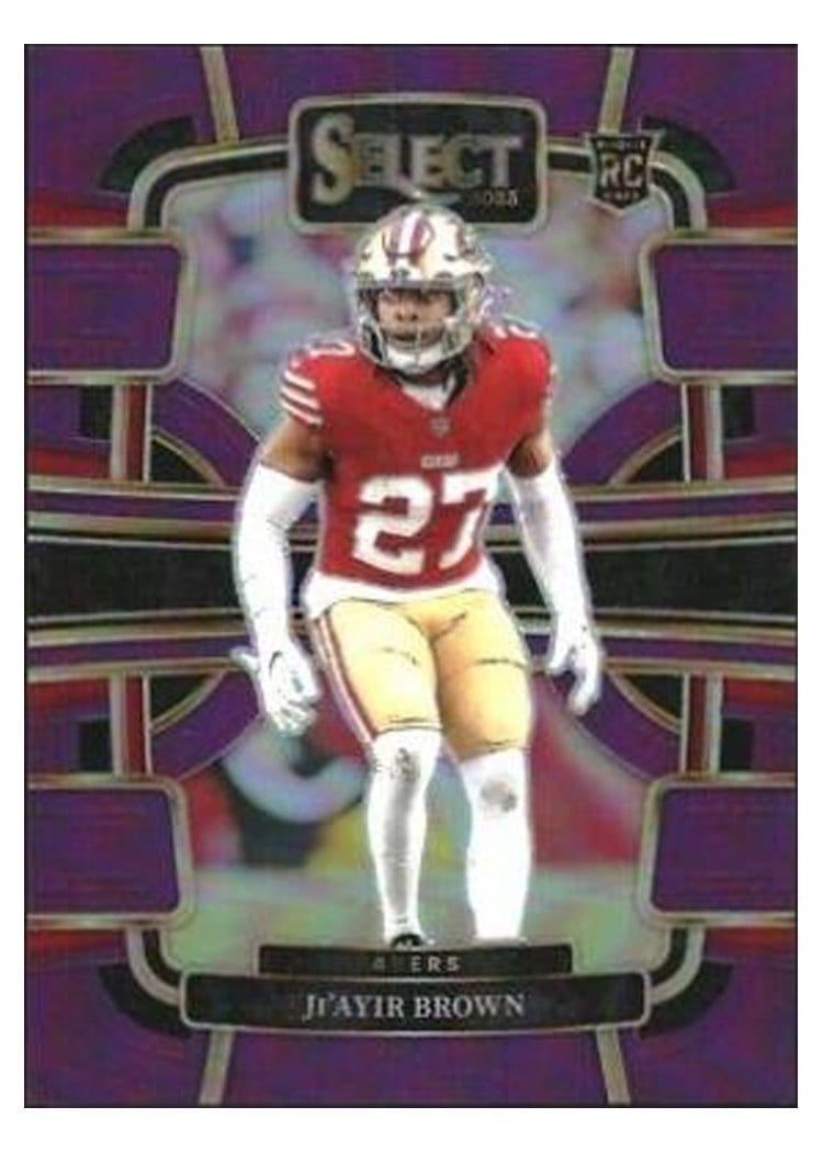 2023 Panini Select Base Set Ji'Ayir Brown #91 card
