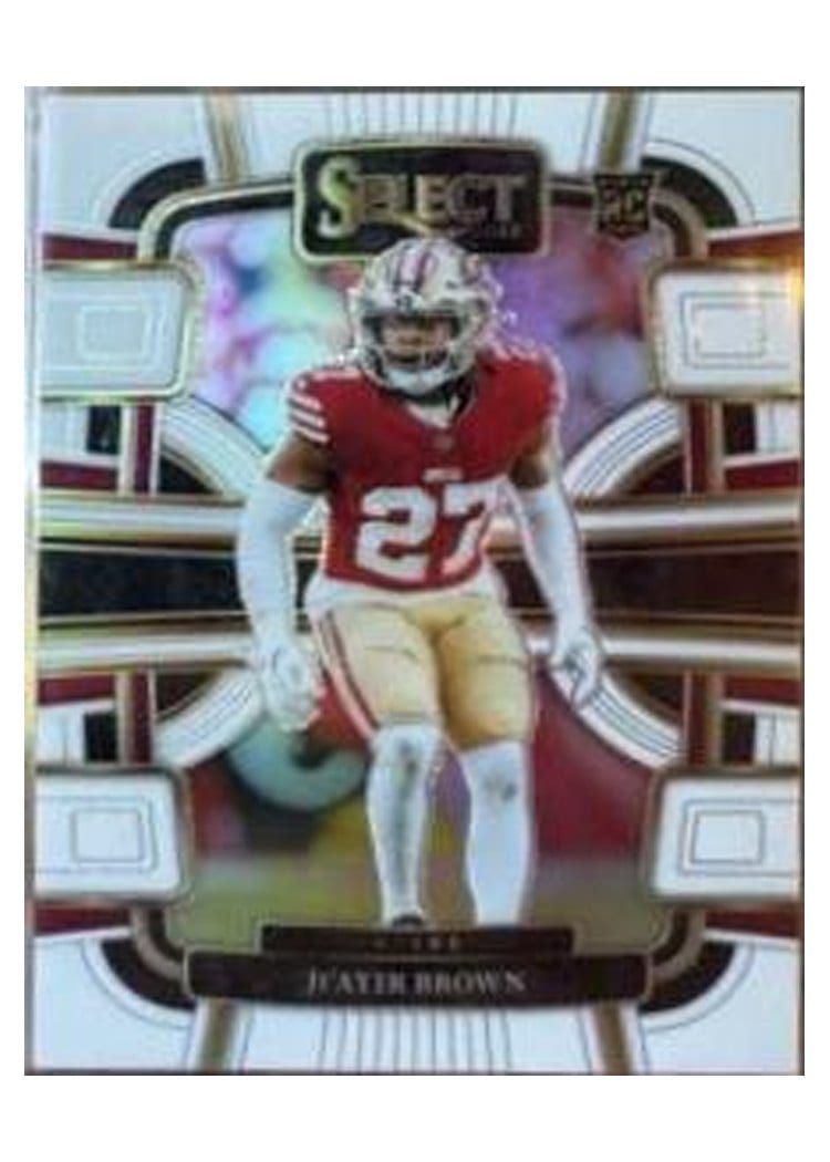 2023 Panini Select Base Set Ji'Ayir Brown #91 card