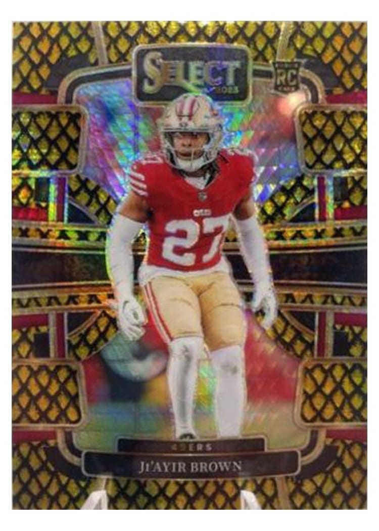 2023 Panini Select Base Set Ji'Ayir Brown #91 card