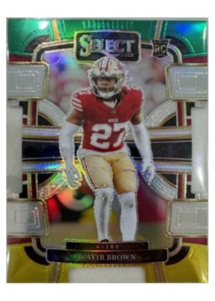 2023 Panini Select Base Set Ji'Ayir Brown #91 card