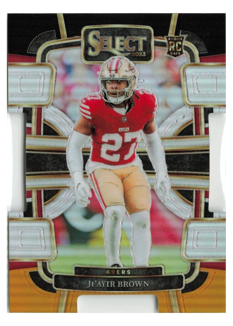 2023 Panini Select Base Set Ji'Ayir Brown #91 card