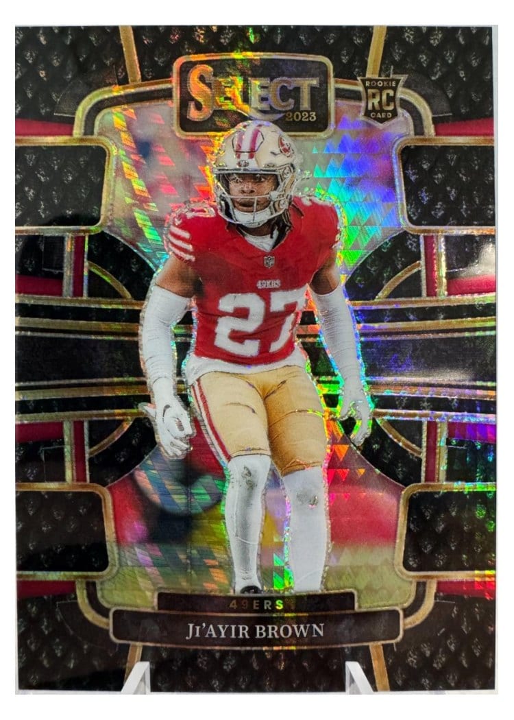 2023 Panini Select Base Set Ji'Ayir Brown #91 card