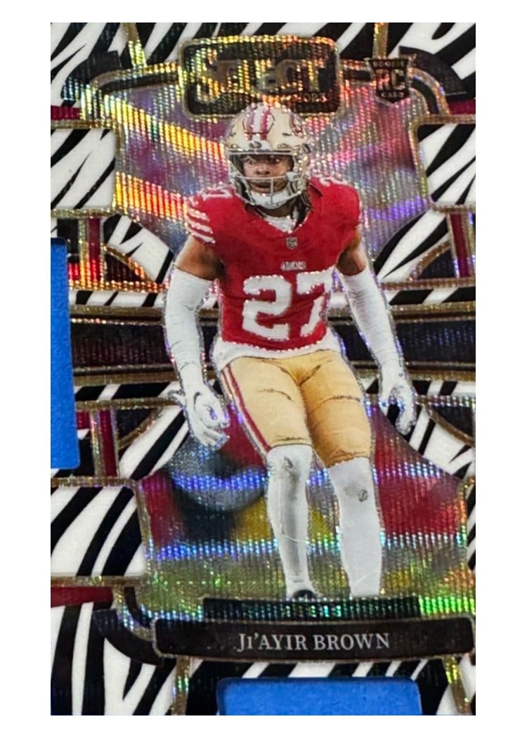 2023 Panini Select Base Set Ji'Ayir Brown #91 card