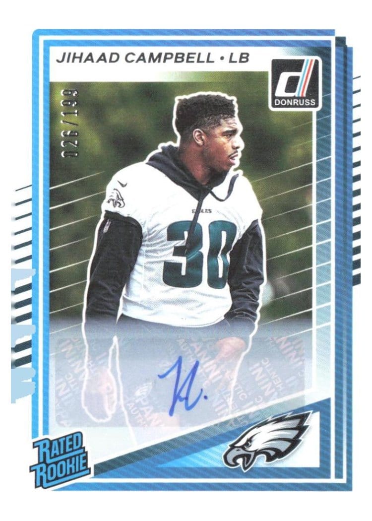 2025 Donruss Base Set Jihaad Campbell #343 card