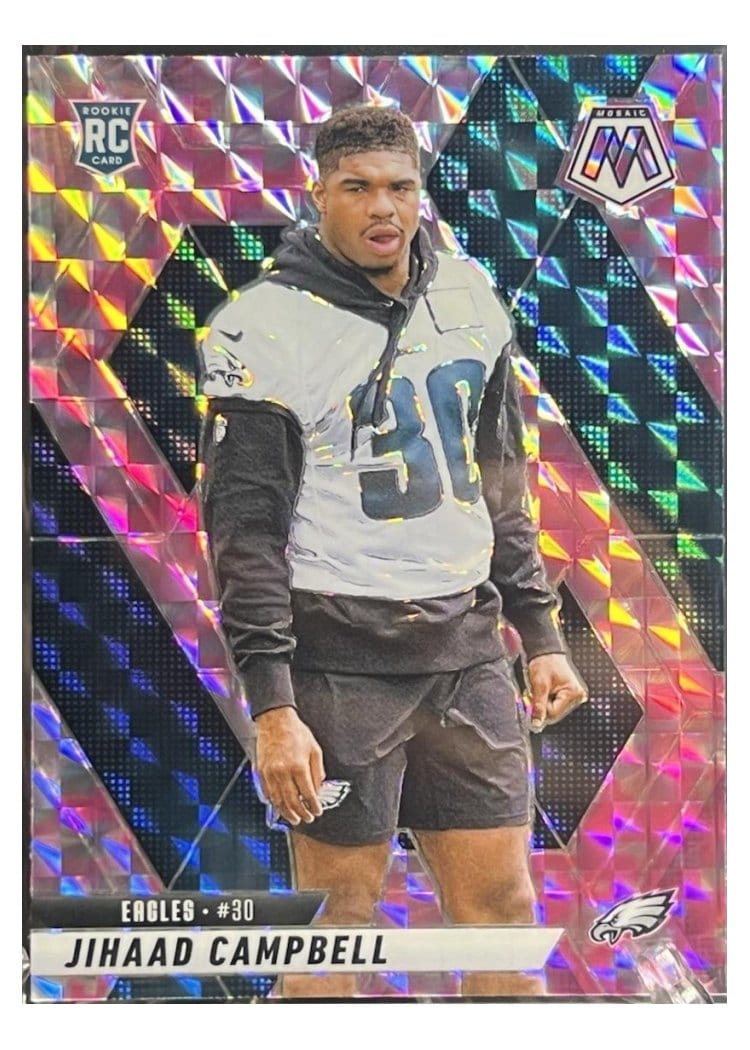 2025 Panini Mosaic Base Set Jihaad Campbell #341 card