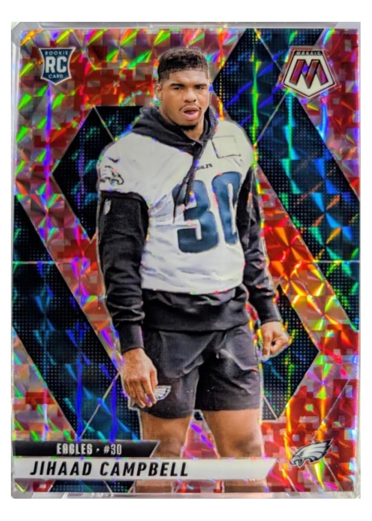 2025 Panini Mosaic Base Set Jihaad Campbell #341 card