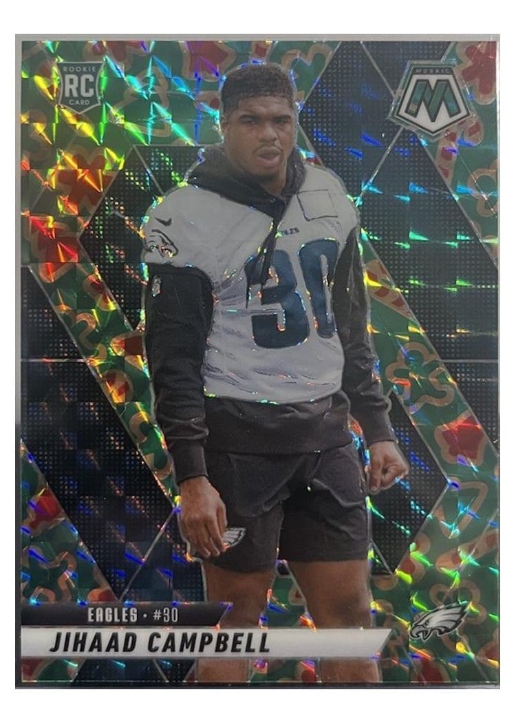 2025 Panini Mosaic Base Set Jihaad Campbell #341 card