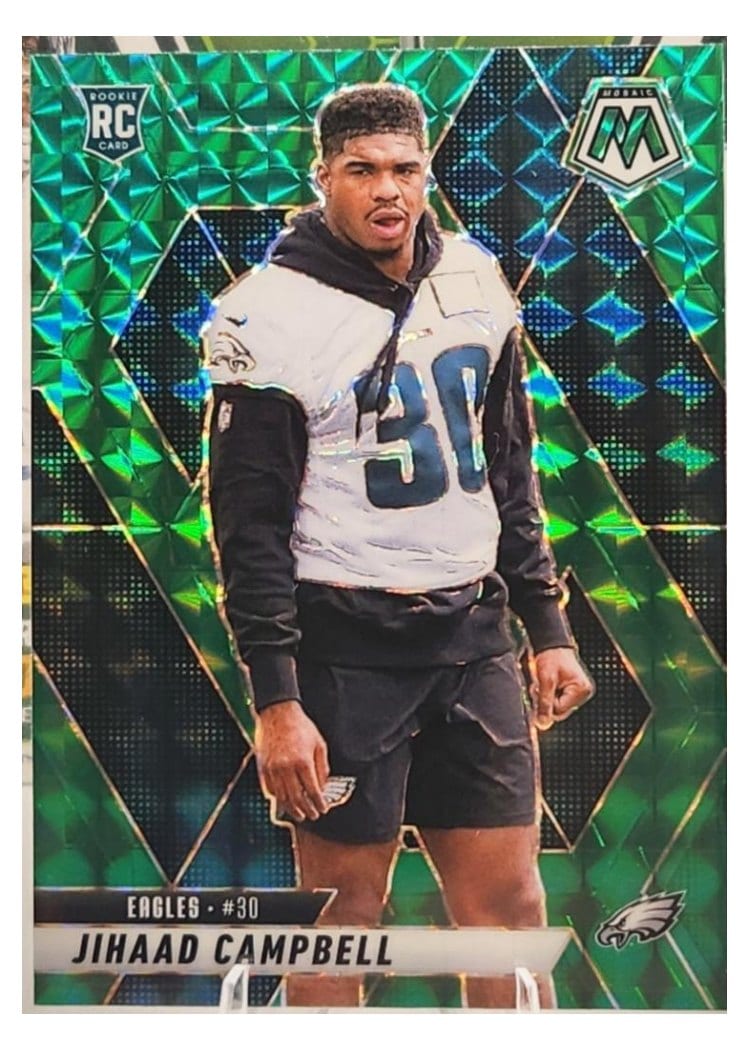 2025 Panini Mosaic Base Set Jihaad Campbell #341 card