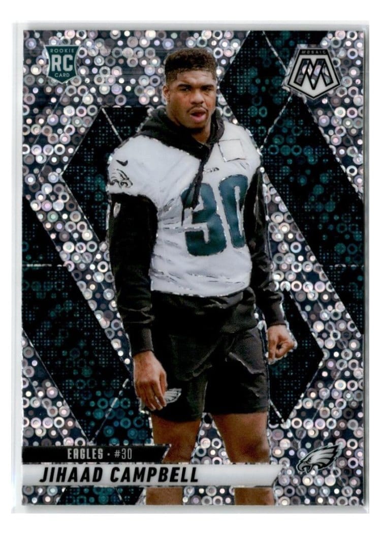 2025 Panini Mosaic Base Set Jihaad Campbell #341 card