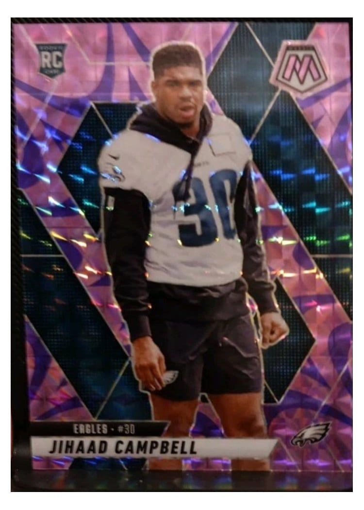 2025 Panini Mosaic Base Set Jihaad Campbell #341 card