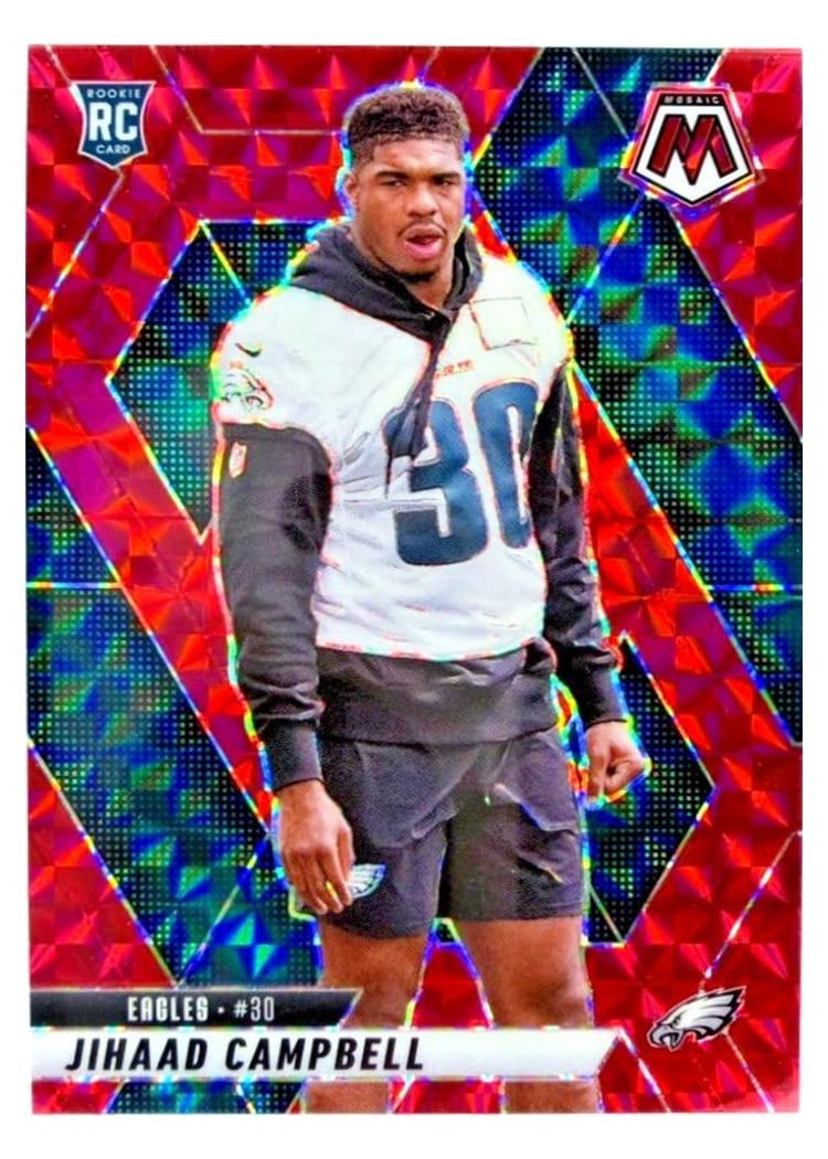 2025 Panini Mosaic Base Set Jihaad Campbell #341 card