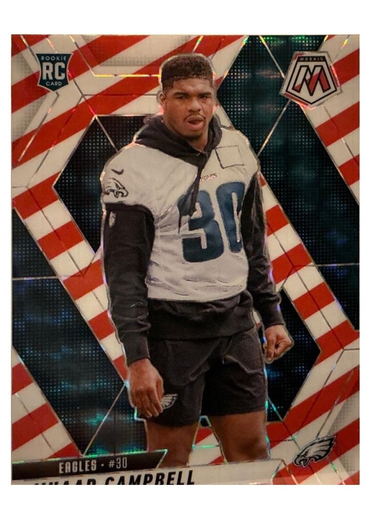 2025 Panini Mosaic Base Set Jihaad Campbell #341 card