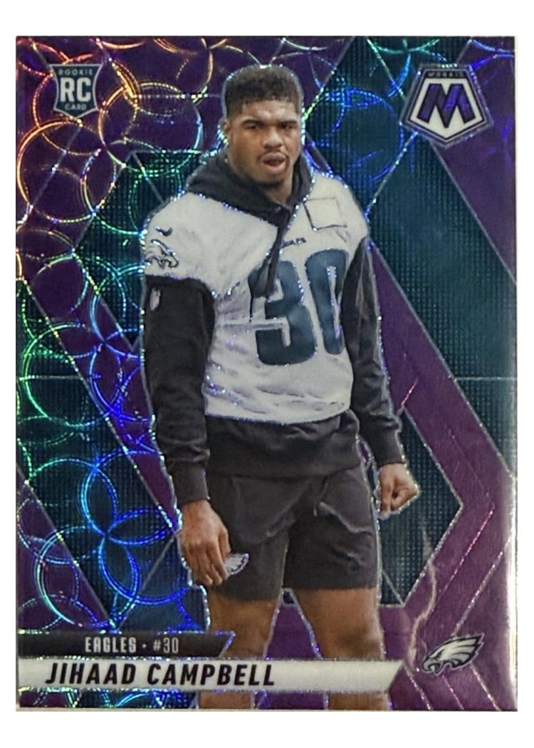 2025 Panini Mosaic Base Set Jihaad Campbell #341 card