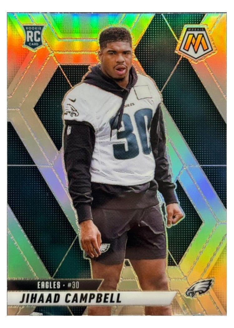 2025 Panini Mosaic Base Set Jihaad Campbell #341 card