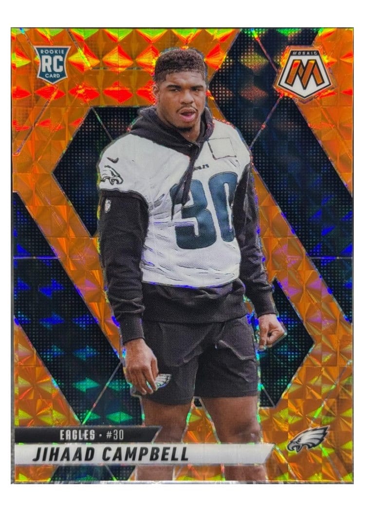 2025 Panini Mosaic Base Set Jihaad Campbell #341 card