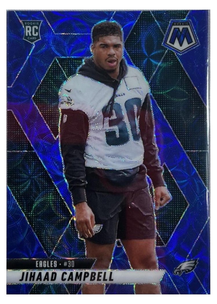 2025 Panini Mosaic Base Set Jihaad Campbell #341 card