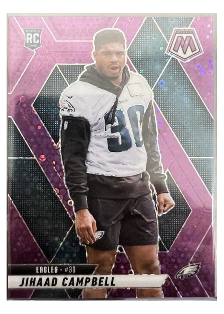 2025 Panini Mosaic Base Set Jihaad Campbell #341 card