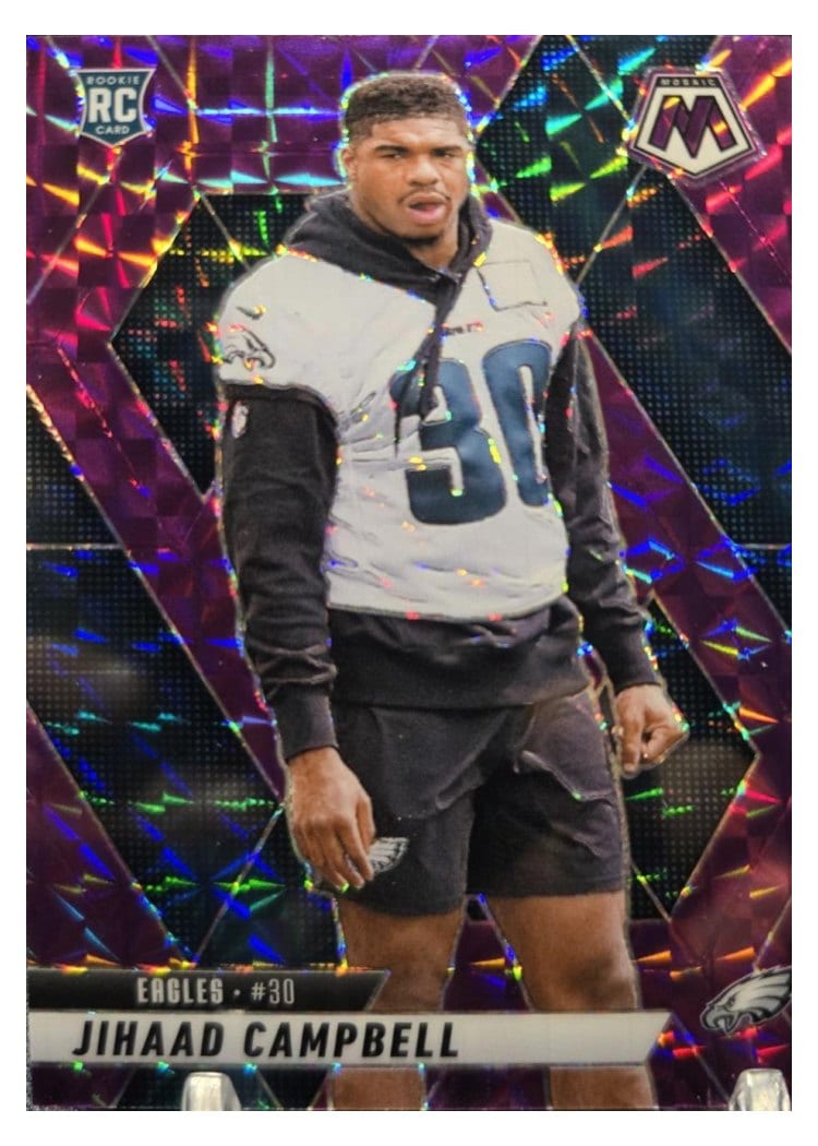 2025 Panini Mosaic Base Set Jihaad Campbell #341 card